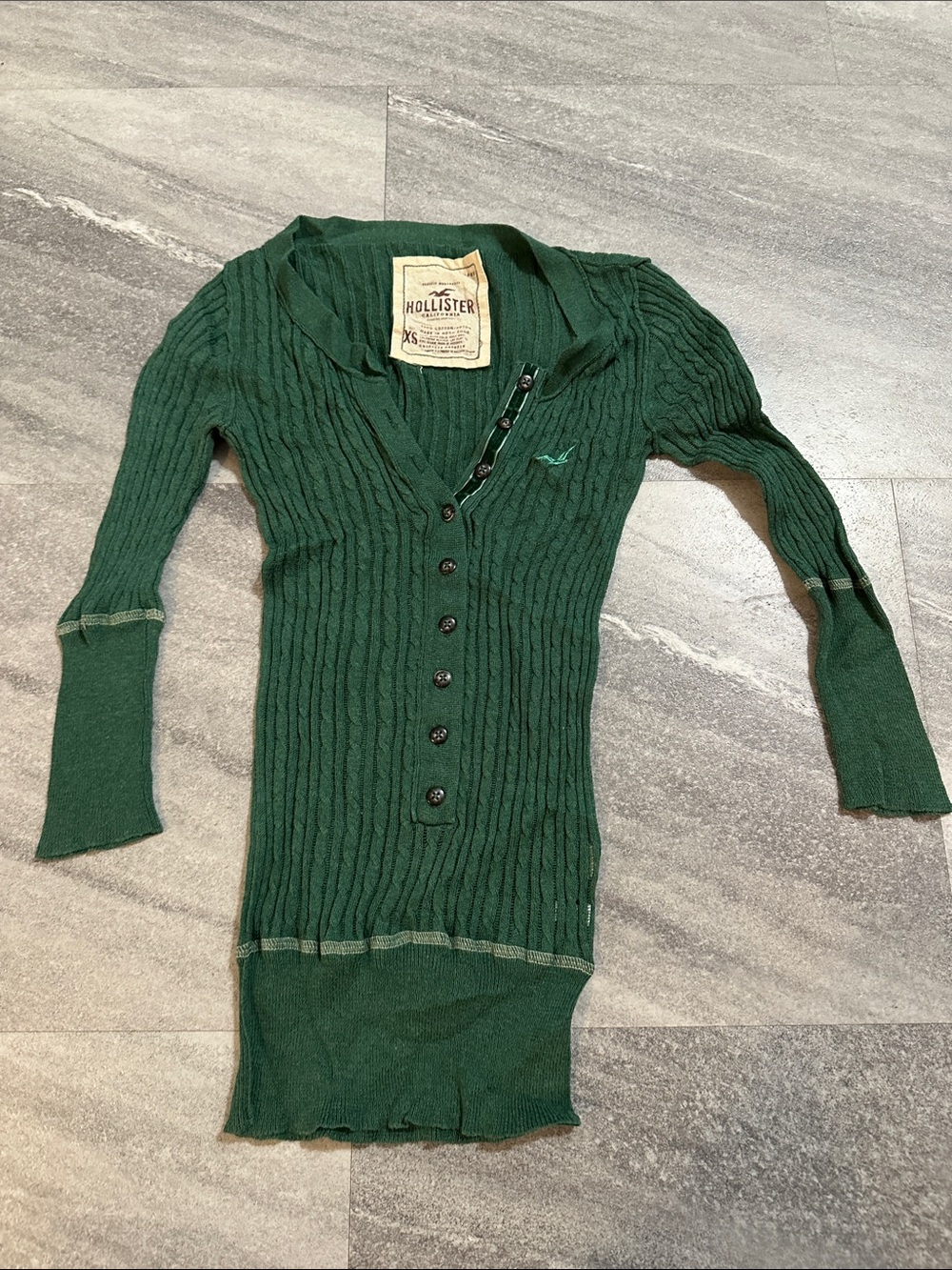 Vintage Y2K Hollister Cardigan Sweater Babydoll Bella Swan Core